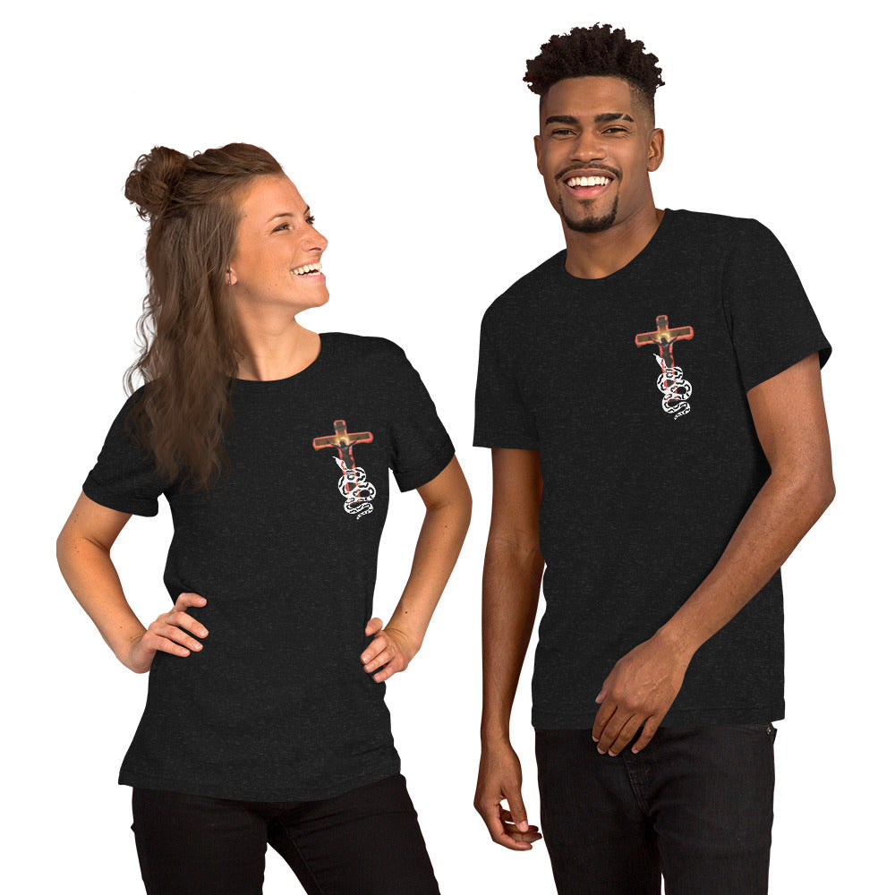 Good and Evil Unisex t-shirt