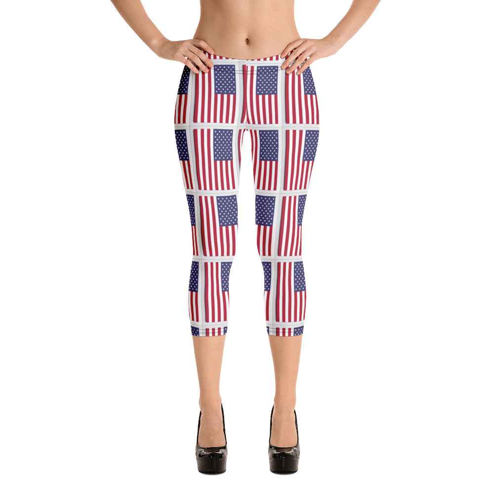 USA Capri Leggings