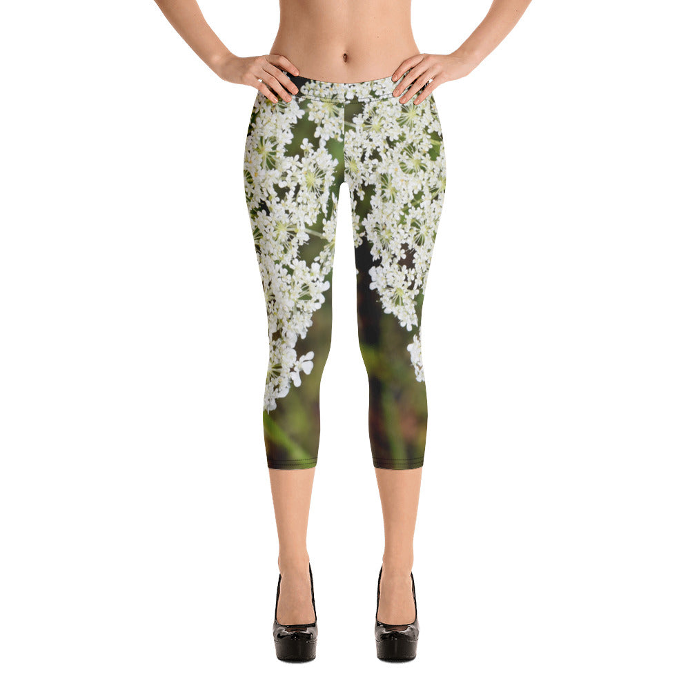 Queen Ann Lace Capri Leggings