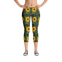 Black Eye Susan Capri Leggings