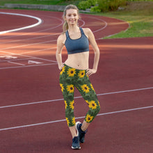 Black Eye Susan Capri Leggings