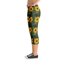 Black Eye Susan Capri Leggings