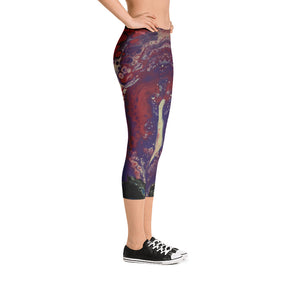 TruB Art by Trish Capri Leggings