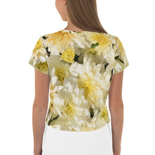 Yellow Flower Crop Tee