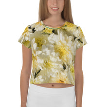 Yellow Flower Crop Tee