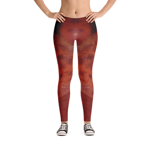 Lobster Red Leggings