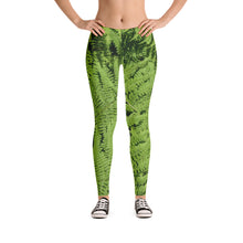 Green Fern Leggings