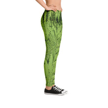 Green Fern Leggings