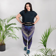 TruB Art by Trish All-Over Print Plus Size Leggings