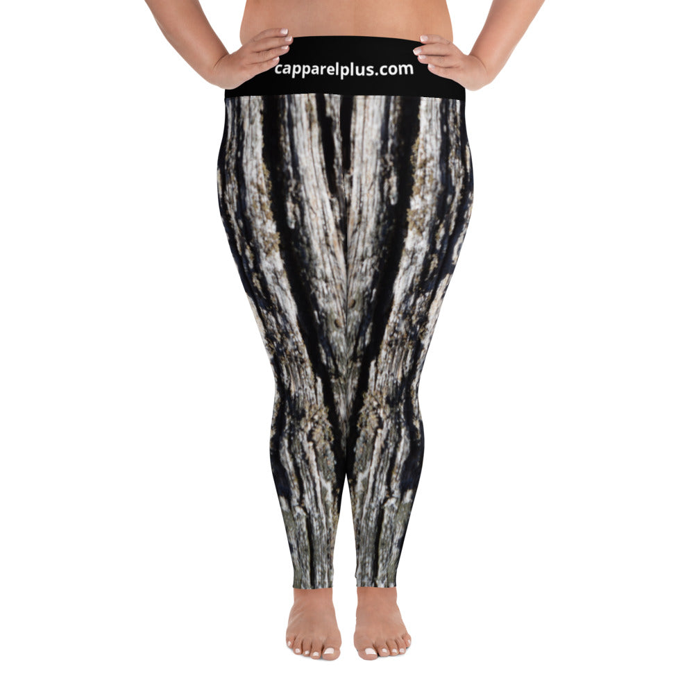 All-Over Print Plus Size Leggings