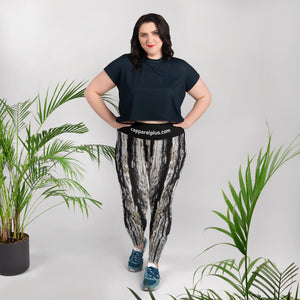 All-Over Print Plus Size Leggings