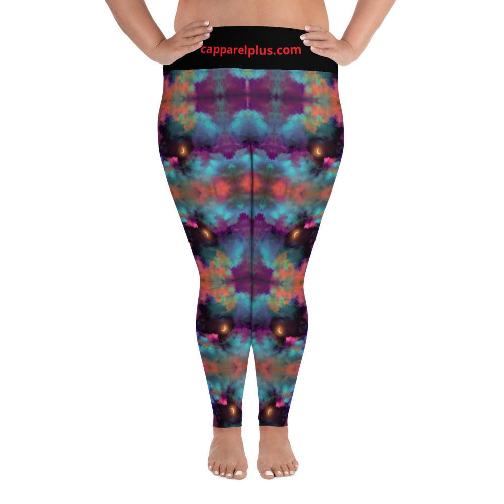 All-Over Print Plus Size Leggings