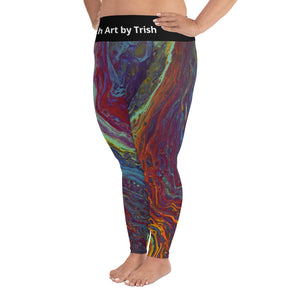 TruBitch Art by Trish Plus Size Leggings