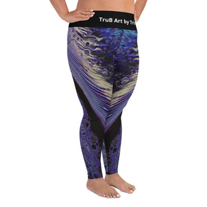 TruB Art by Trish All-Over Print Plus Size Leggings