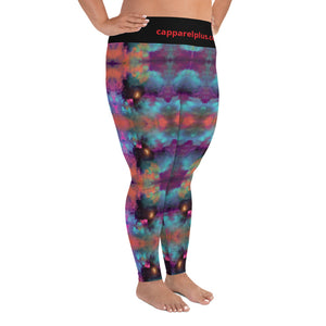 All-Over Print Plus Size Leggings