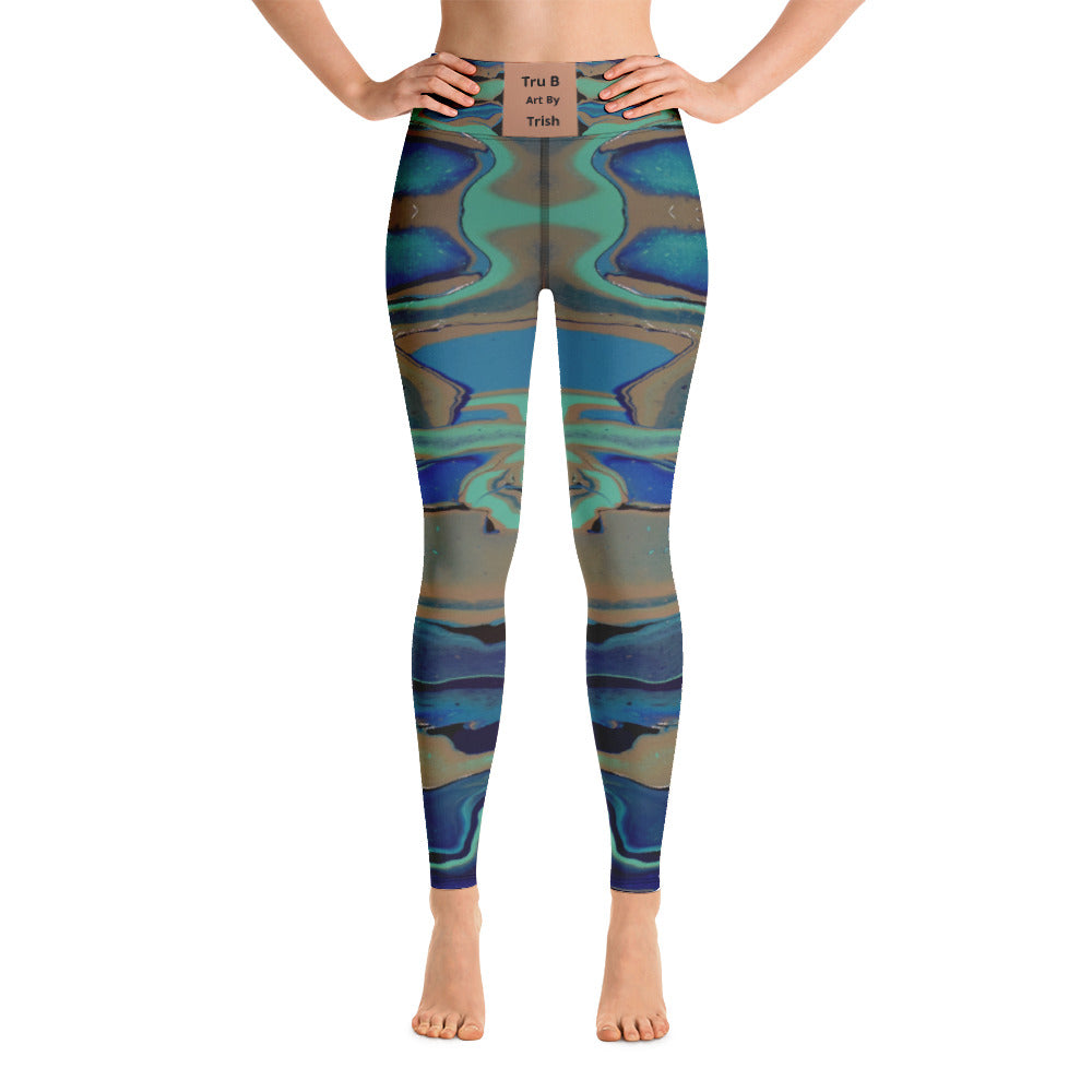 TruB Art By Trish Yoga Leggings