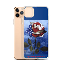 Patriotic Rose iPhone Case