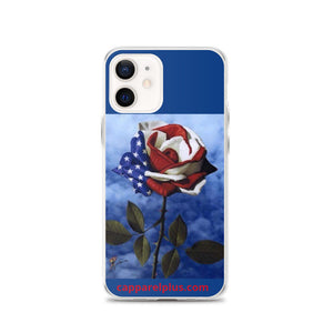 Patriotic Rose iPhone Case