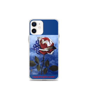 Patriotic Rose iPhone Case