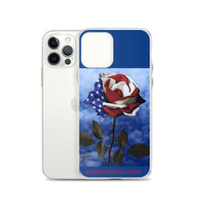 Patriotic Rose iPhone Case