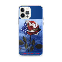 Patriotic Rose iPhone Case