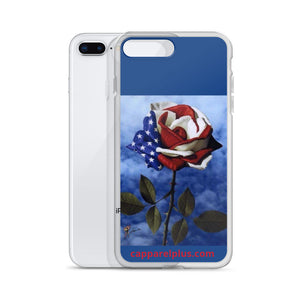 Patriotic Rose iPhone Case