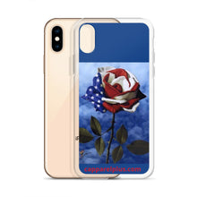 Patriotic Rose iPhone Case