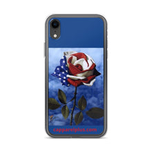 Patriotic Rose iPhone Case