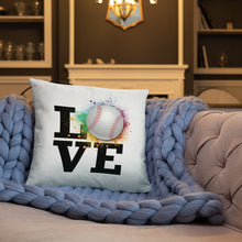 Love Baseball Basic Pillow