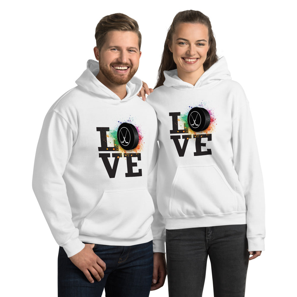 Love Hockey Unisex Hoodie