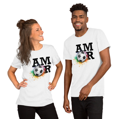 Amor Soccer Short-Sleeve Unisex T-Shirt Various Colors