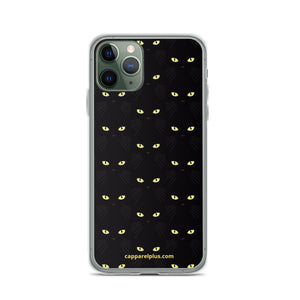 Black Cat Eye iPhone Case