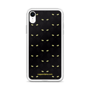 Black Cat Eye iPhone Case