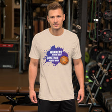 WINNERS Basketball Splash Short-Sleeve Unisex T-Shirt