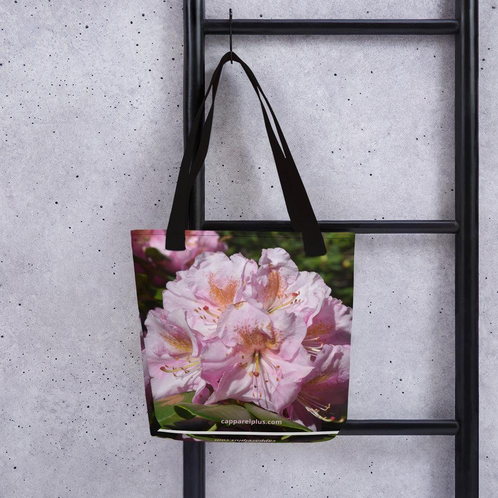 Pink Rhododendron Tote bag