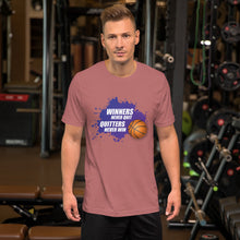 WINNERS Basketball Splash Short-Sleeve Unisex T-Shirt