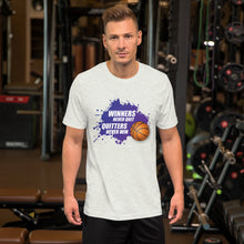 WINNERS Basketball Splash Short-Sleeve Unisex T-Shirt