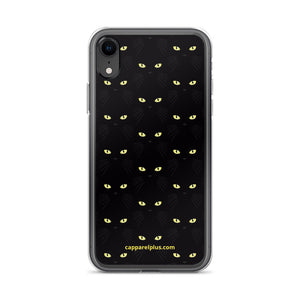 Black Cat Eye iPhone Case