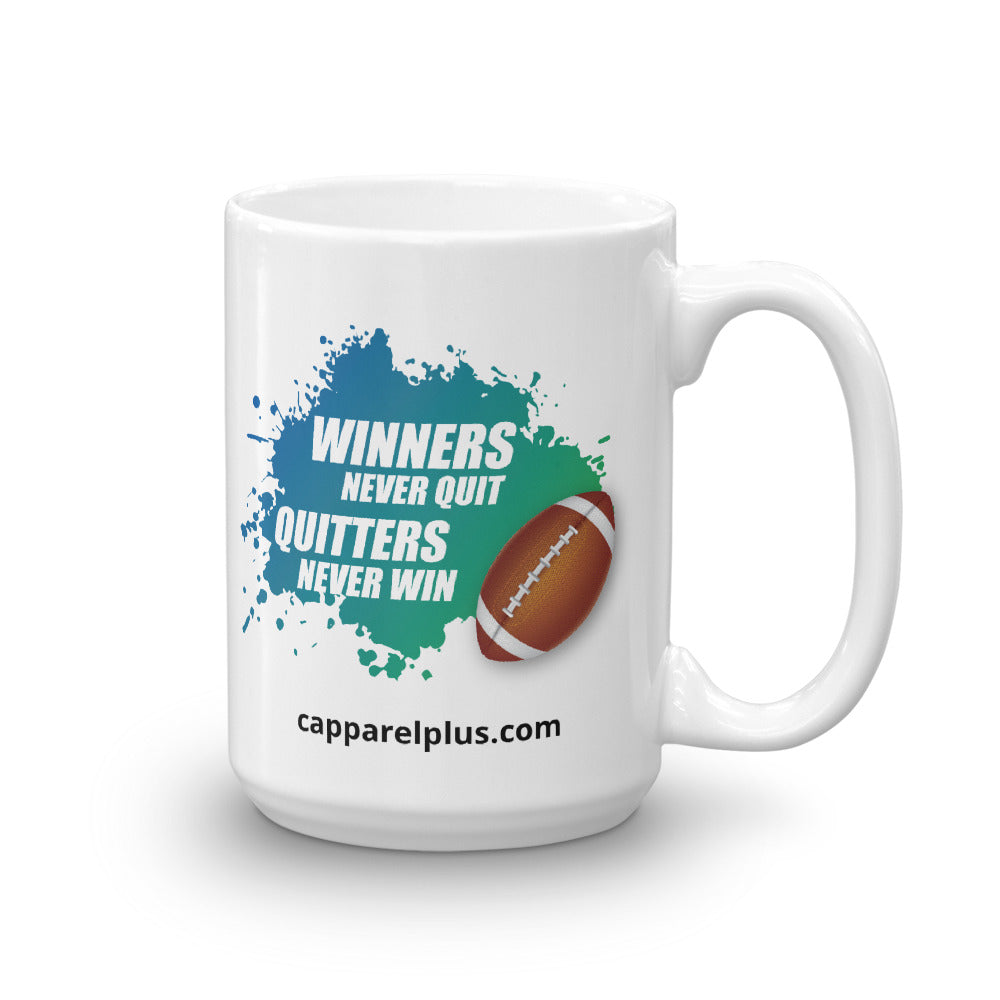 WINNERS Splash Football Mug