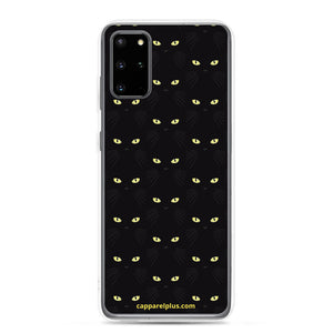 Black Cat Eye Samsung Case