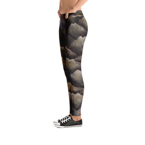 Pine Cone Brown Leggings