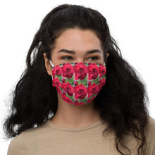Red Rose Face mask