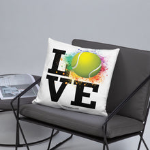 Love Tennis Pillow