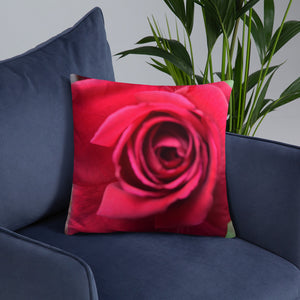 Rose Flower Pillow