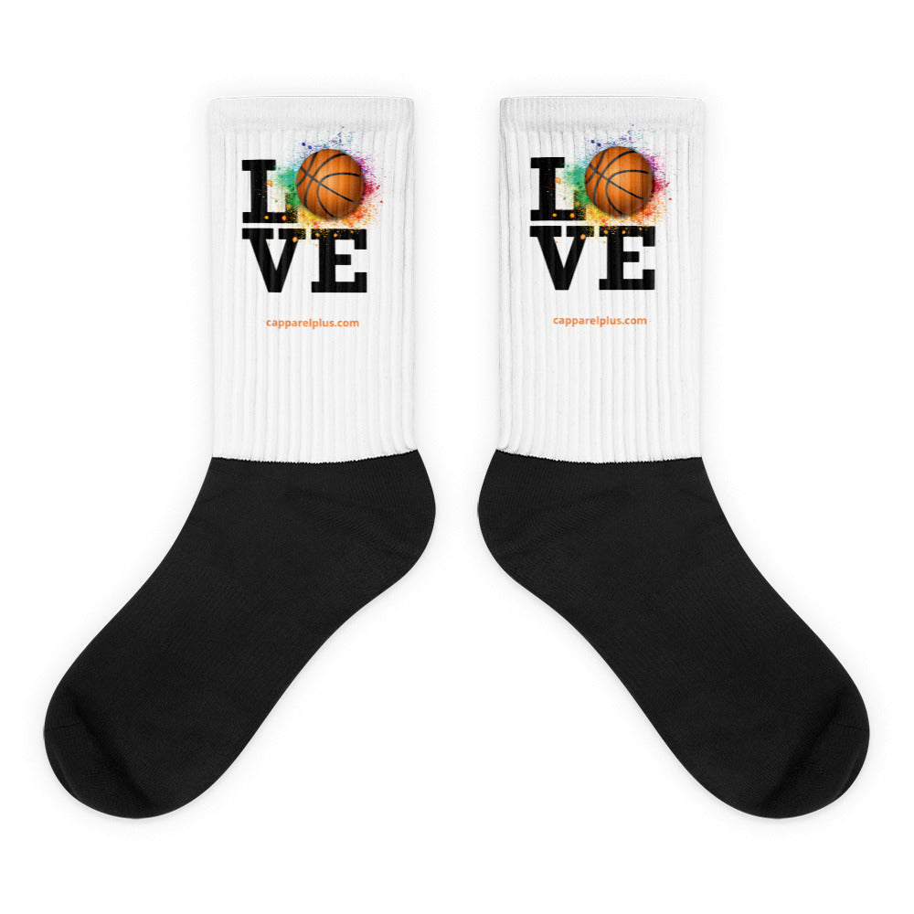 Love Basketball Socks