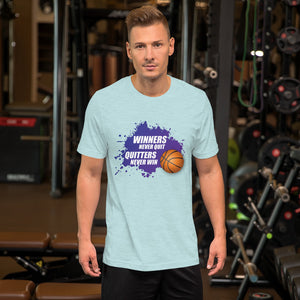 WINNERS Basketball Splash Short-Sleeve Unisex T-Shirt