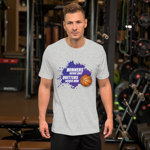 WINNERS Basketball Splash Short-Sleeve Unisex T-Shirt