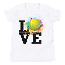 Youth Short Sleeve T-Shirt Love Tennis