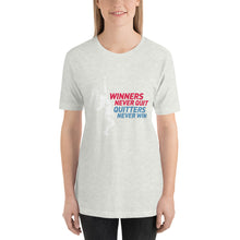 WINNERS Tennis Short-Sleeve Unisex T-Shirt Various Colors