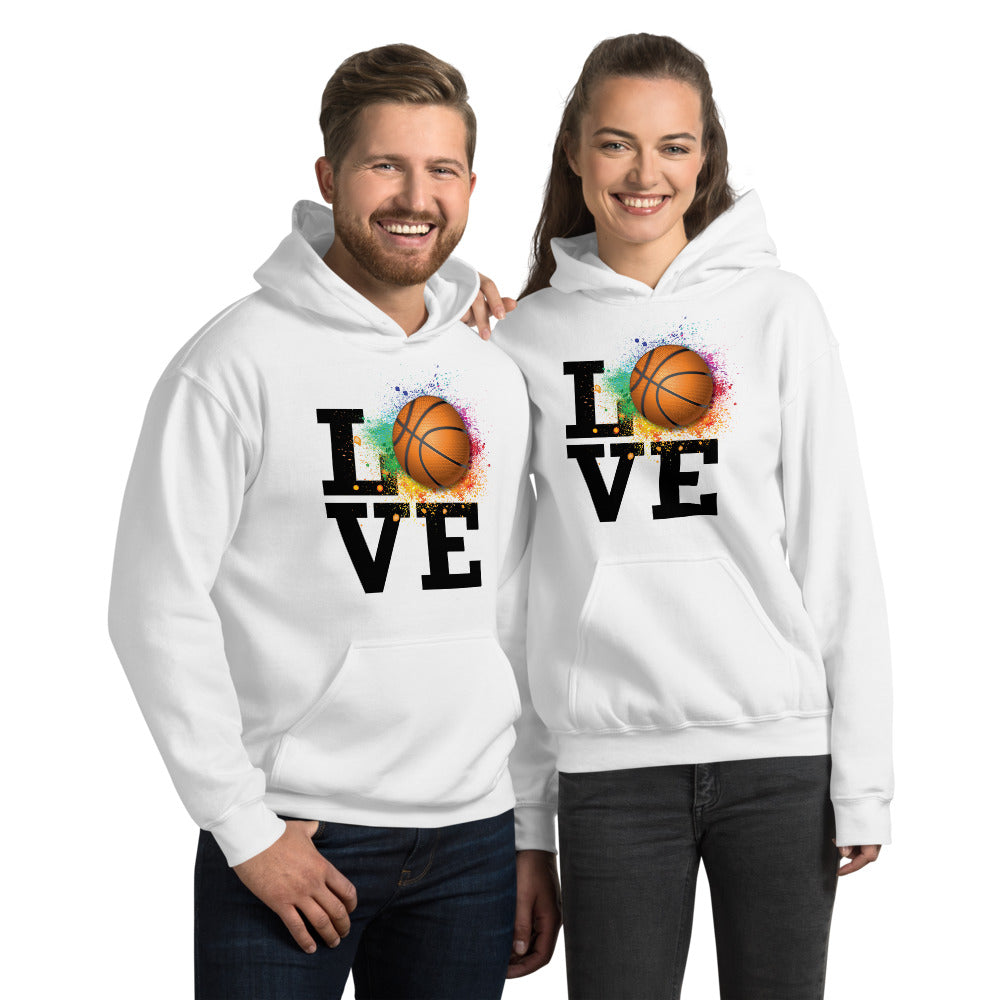 Love Basketball Unisex Hoodie